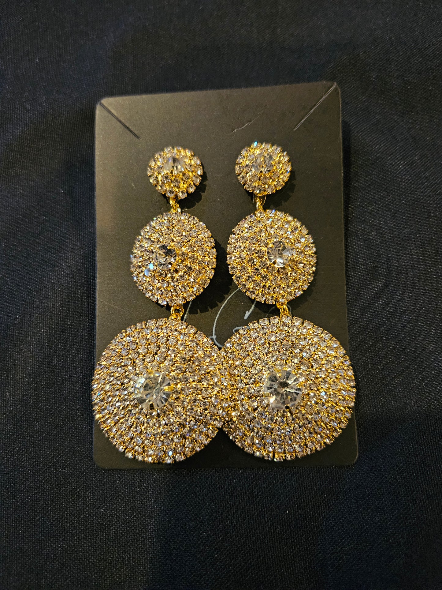 Tri-Bling Earrings