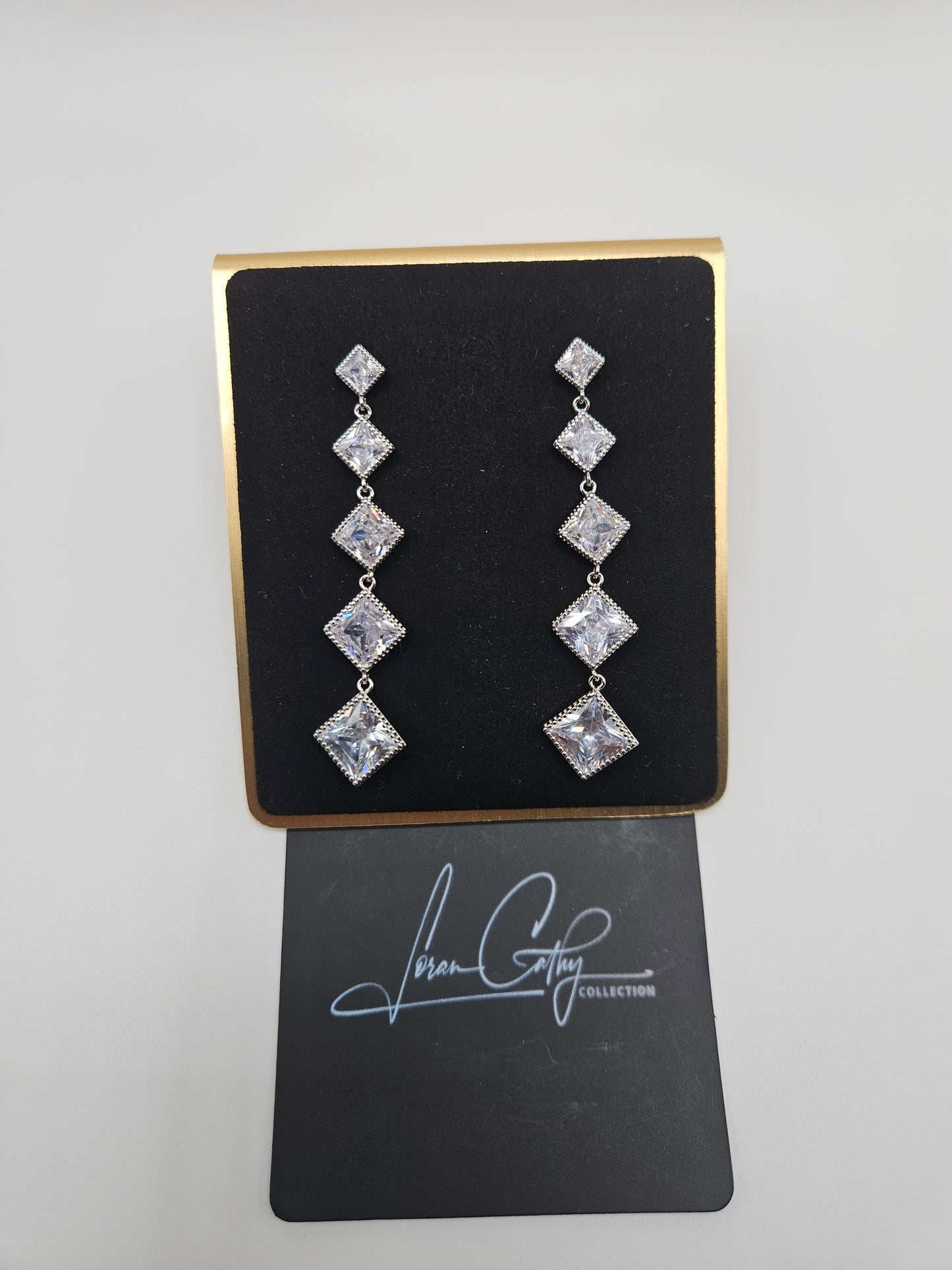 Diamond Fall Earrings