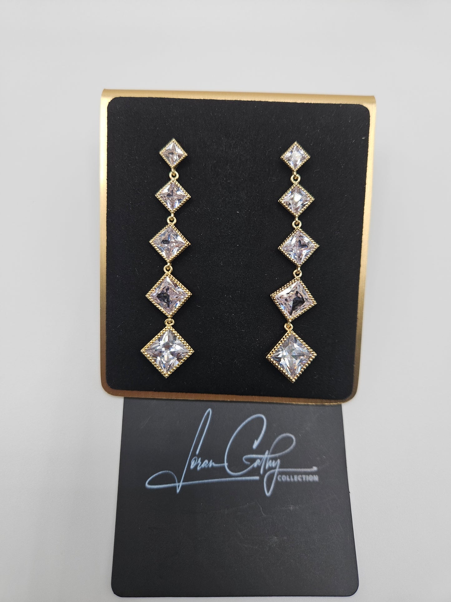 Diamond Fall Earrings
