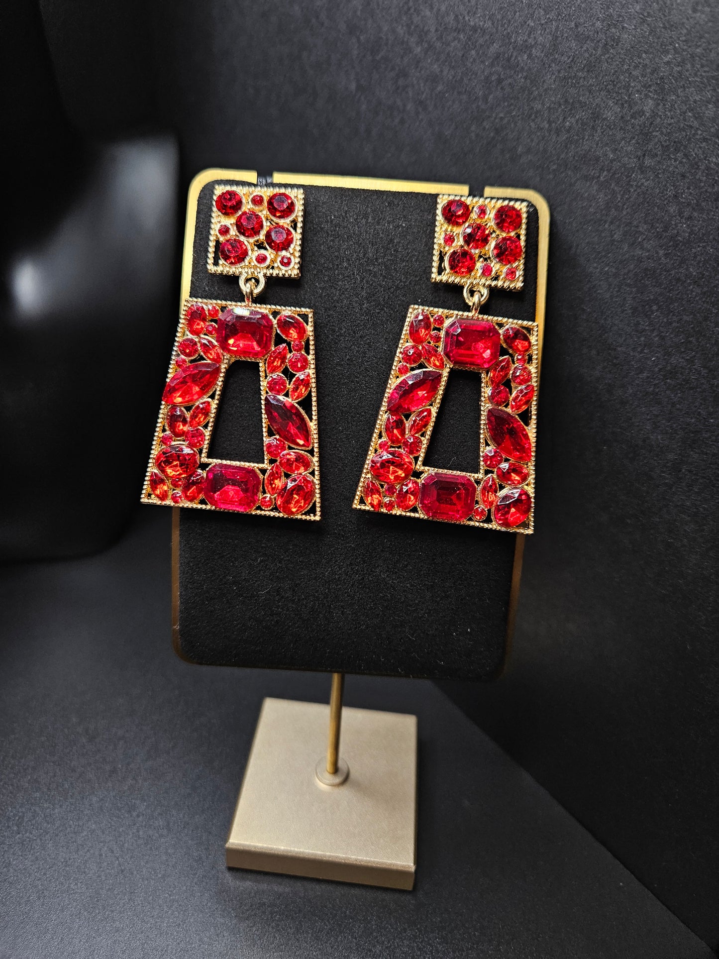 Red Magic Earrings