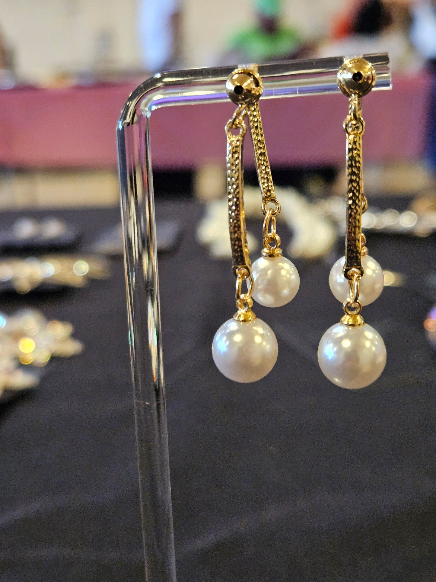 Big Pearl Earrings