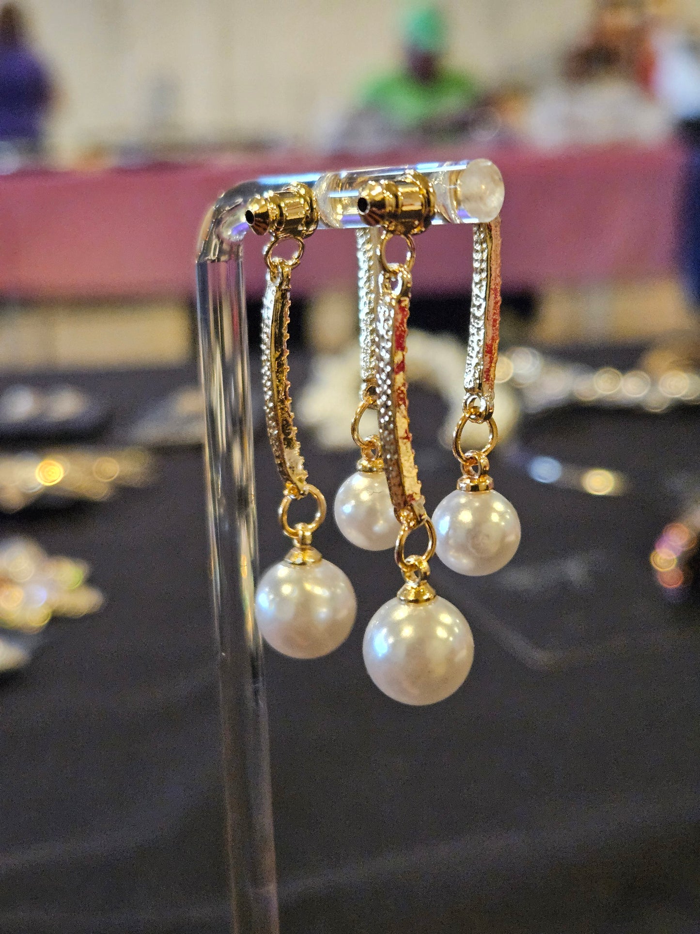 Big Pearl Earrings